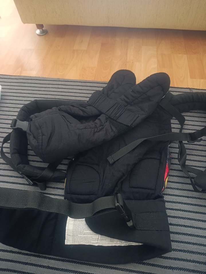 Renkli Fil Desenli Bebek Taşıyıcı - Görsel 2