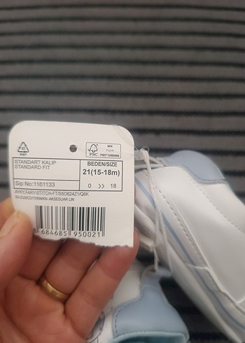 Erkek Bebek Beyaz İlk Adım Ayakkabısı - Görsel 3