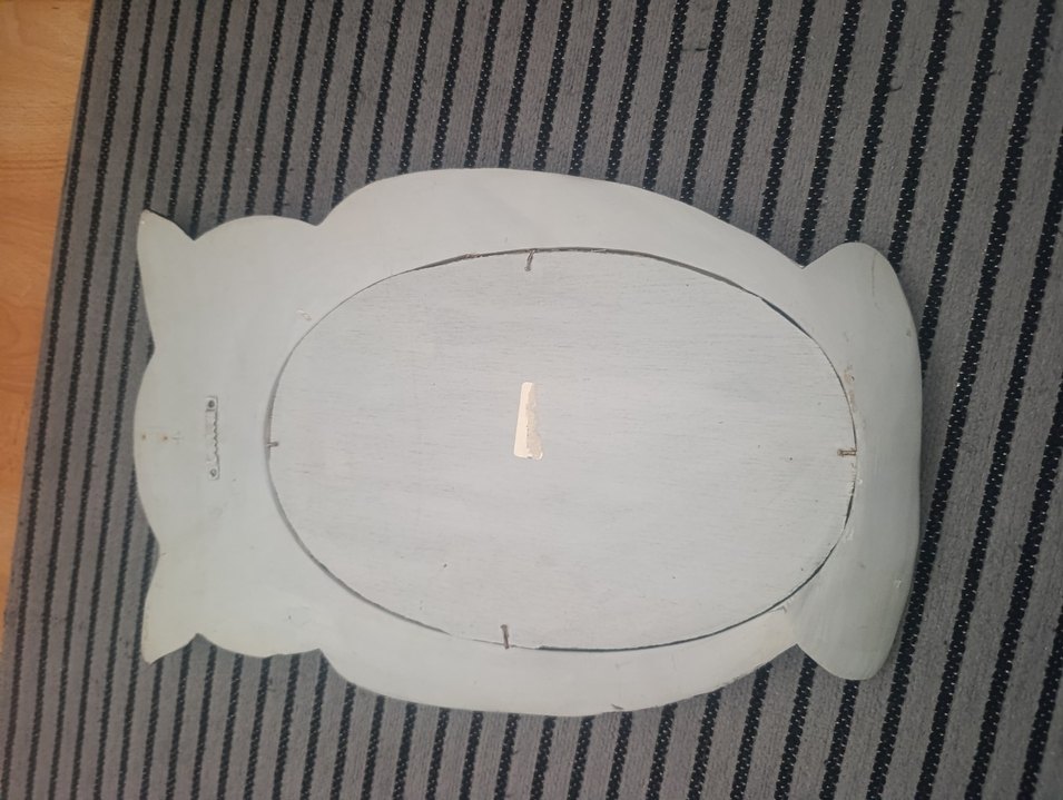 Kahverengi Baykuş Tasarımlı Ayna - Görsel 3