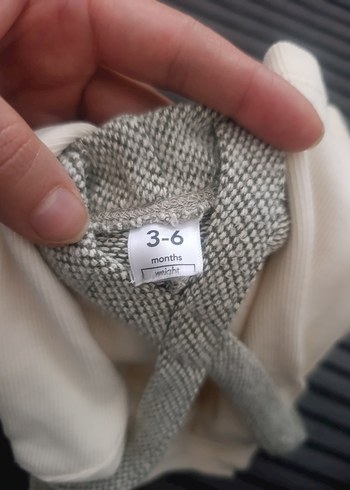 Gri Askılı Bebek Erkek Takım - Görsel 2