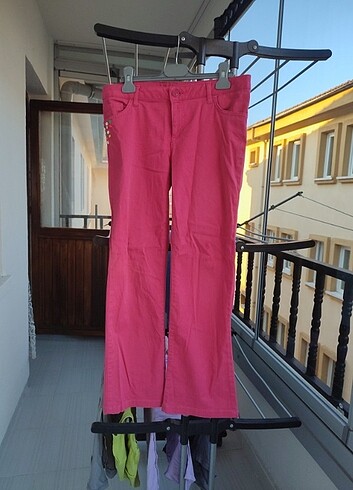 Kız Çocuk Fuşya Pantolon 