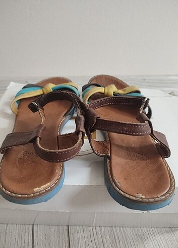 Keen Hakiki Deri Kız Çocuk Sandalet