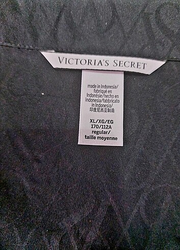 42 Beden siyah Renk Victoria's Secret Pijama Takımı