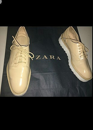 39 Beden ten rengi Renk zara oxford ayakkabı