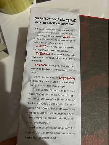 Beden Renk Birimiz yalan söylüyor ciltli