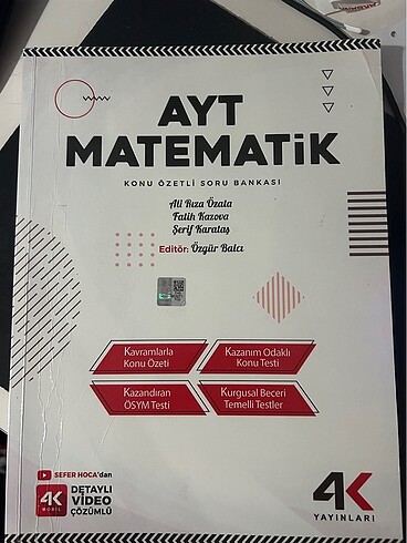 Ayt matematik soru bankası