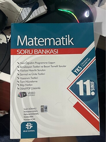 Matematik 11.sınıf soru bankası bilgisarmal