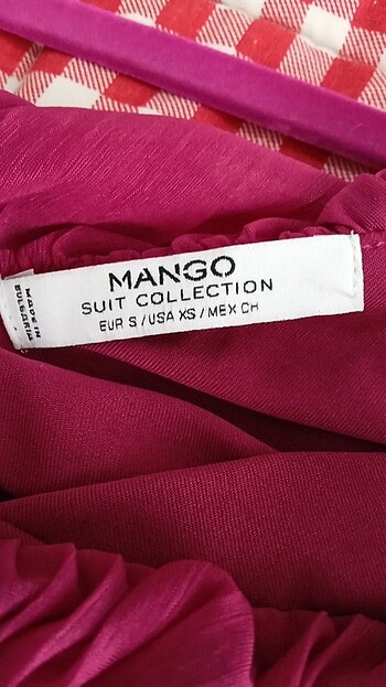 s Beden pembe Renk Mango pembe uzun elbise