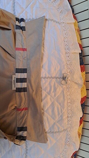 xl Beden camel Renk BURBERYY MARKA ELBISE
