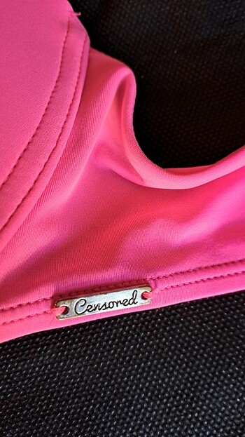 l Beden CENSORED MARKA PEMBE FIRFIRLI YENI BIKINI USTU