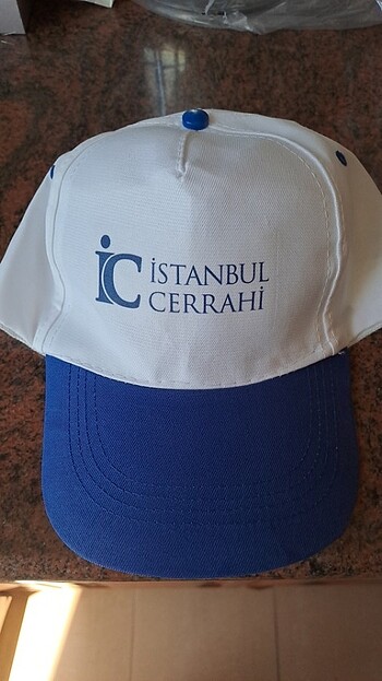 ARKASI AYARLI BEYAZ MAVI UNISEX KASKET