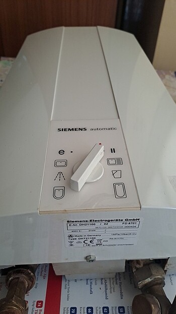 SIEMENS AUTOMATIC ELEKTRIKLI KULLANILIR DURUMDA SOHBEN
