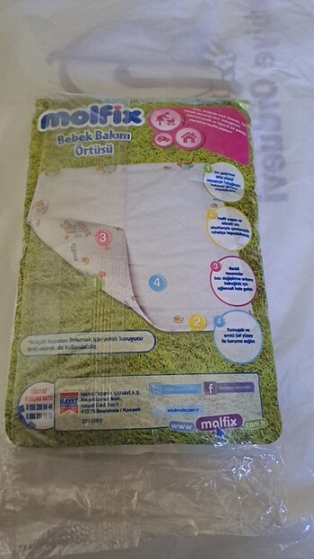 Molfix MOLFİX BEBEK BAKIM 60×60 cm ÖRTÜSÜ