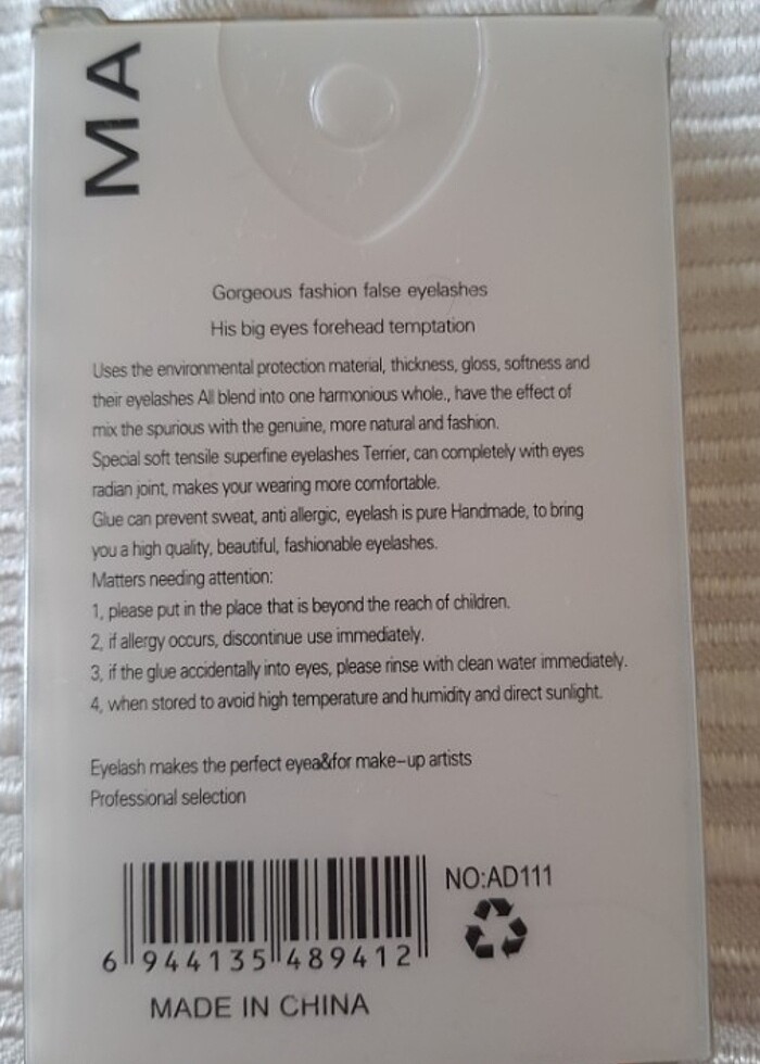 TAKMA KİRPİK,EL YAPIMI - Görsel 3