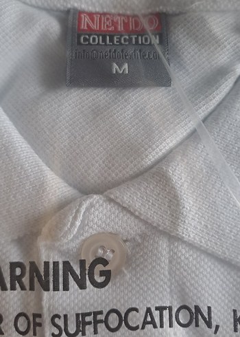 Beyaz Erkek Kısa Kollu Polo Tişört - Görsel 2