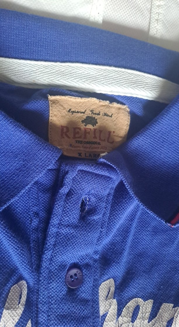 Mavi Renkli Erkek Polo Tişört - Görsel 4