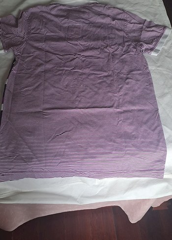 Original Refıll S.Mor Kareli Düğmeli Erkek Polo Tişört - Görsel 5