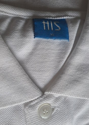 Erkek Beyaz Polo Tişört - Görsel 3