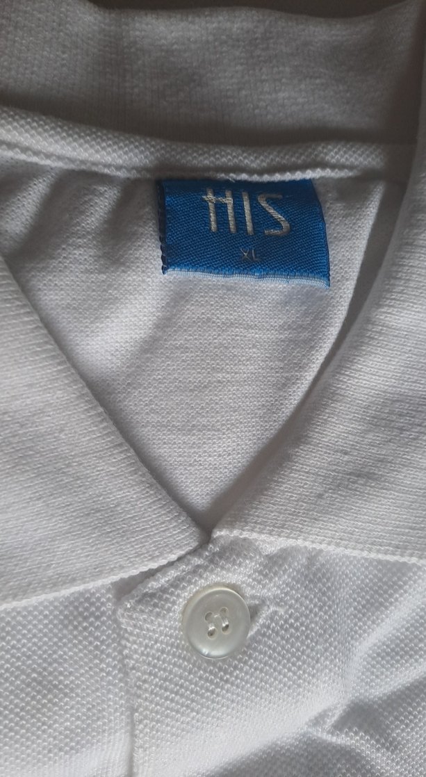 Erkek Beyaz Polo Tişört - Görsel 3