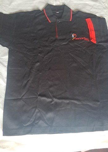 Siyah Erkek Polo Tişört Kısa Kollu.Dubai U.A.E - Görsel 2