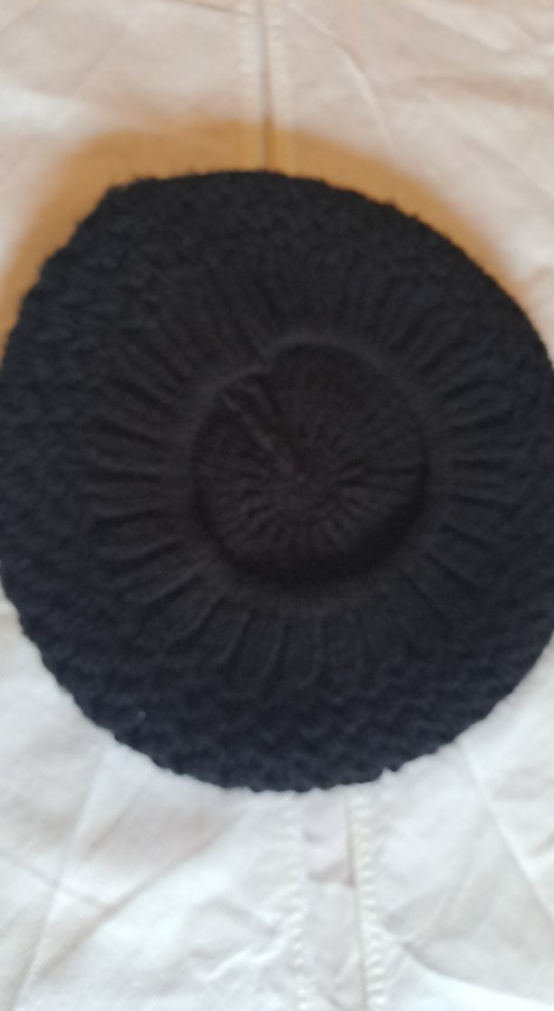 Kadın Siyah Triko Bere - Görsel 2