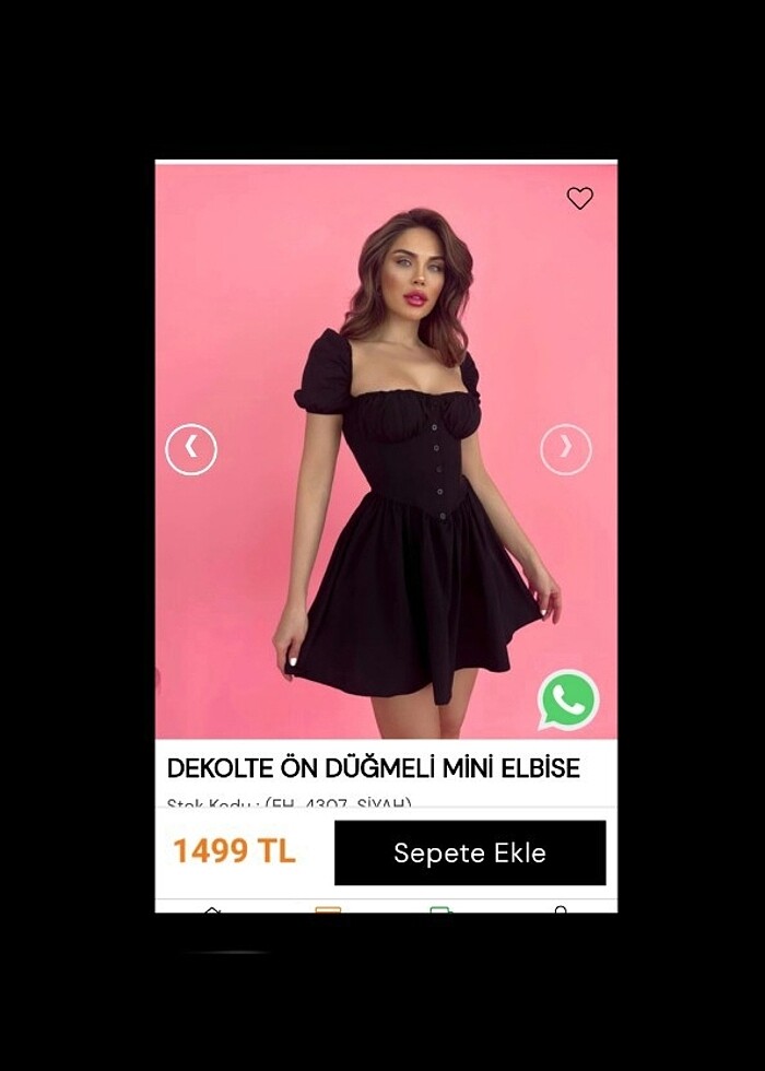 Korse elbise - Görsel 2