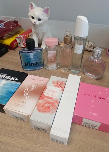 Avon Kadın Parfüm Seti - Celebre, Pur blanca, brescia - Görsel 5