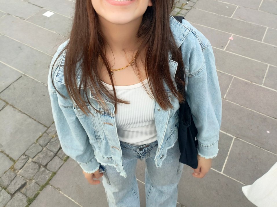 Mavi Kot Ceket - Görsel 2