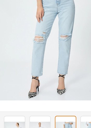 mom jean - Görsel 5