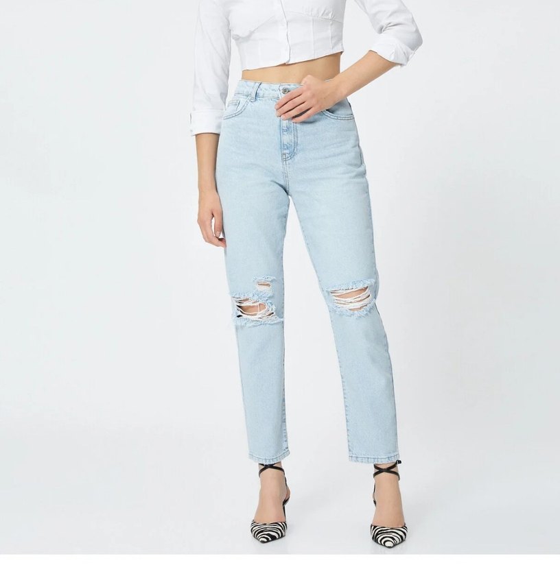 mom jean - Görsel 2