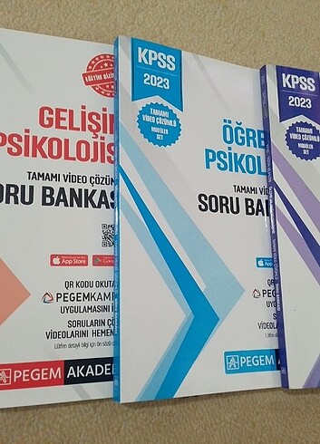 Pegem Eğitim Bilimleri Sıfır Soru Bankası 3 kitap