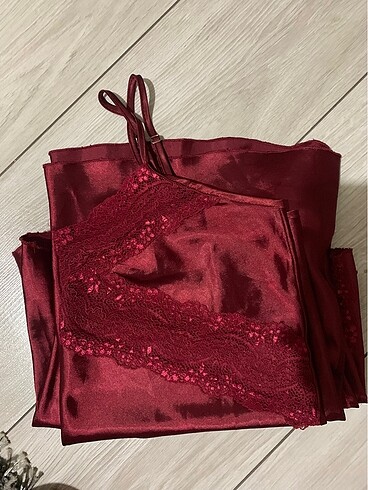l Beden bordo Renk Kadın pijama