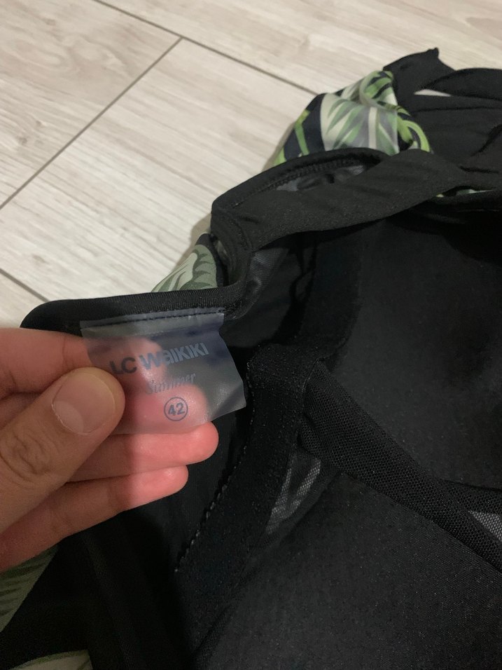 Desenli Askılı mayo - Görsel 5