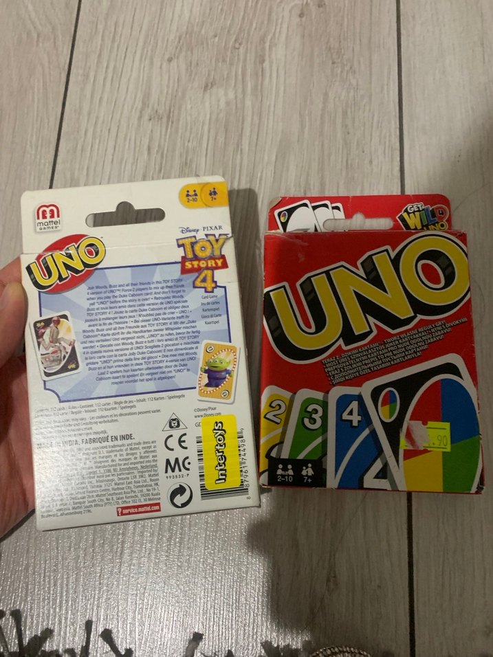 UNO Toy Story 4 Temalı Kart Oyunu özel üretim seri - Görsel 2