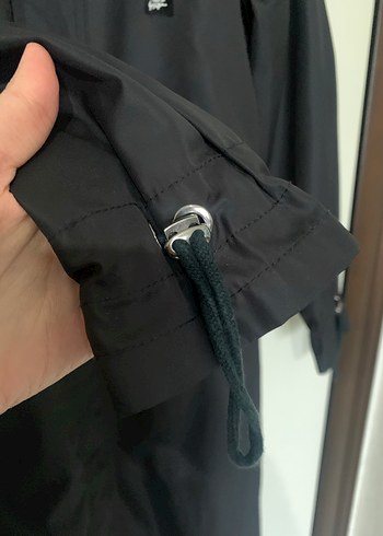 Kadın Siyah Uzun Trençkot - Görsel 6