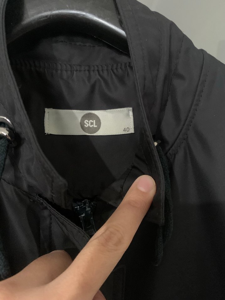 Kadın Siyah Uzun Trençkot - Görsel 4