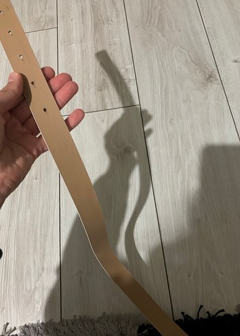 Bej Deri Kadın Kemer - Görsel 4