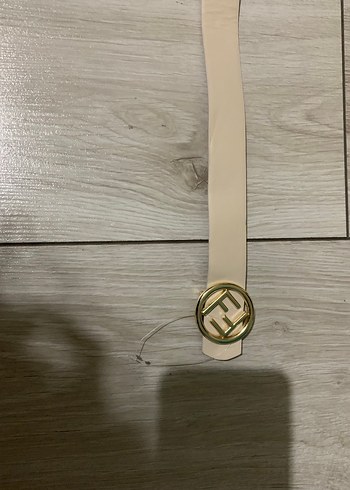 Bej Deri Kadın Kemer - Görsel 5