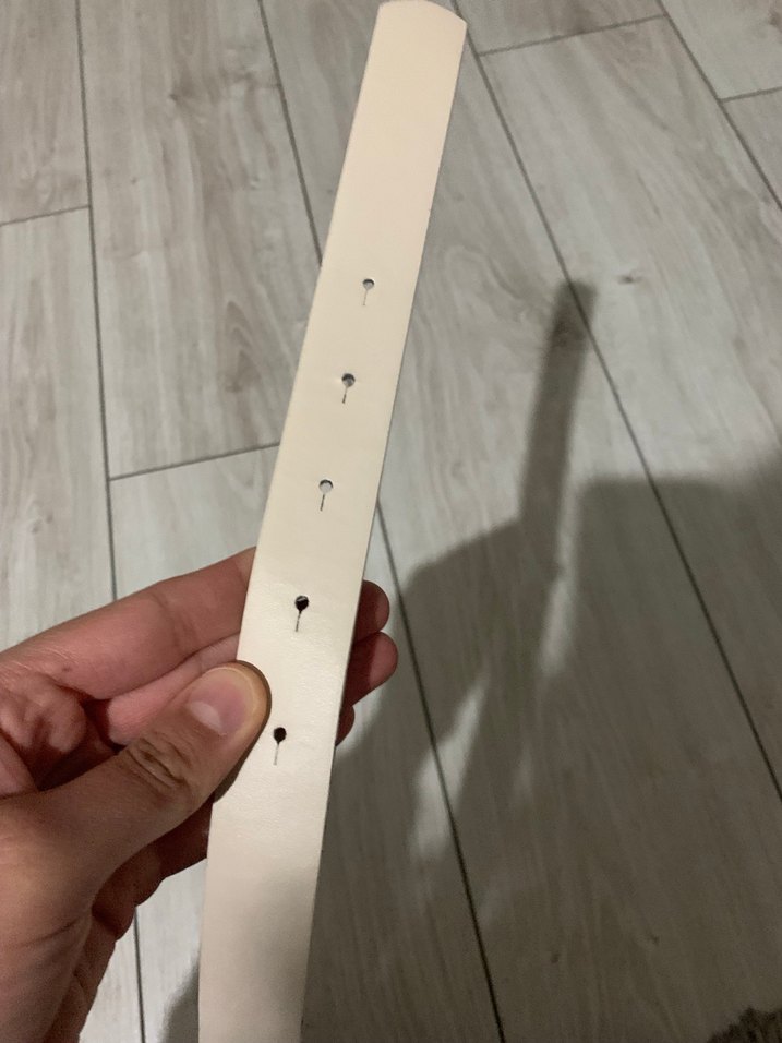 Bej Deri Kadın Kemer - Görsel 3