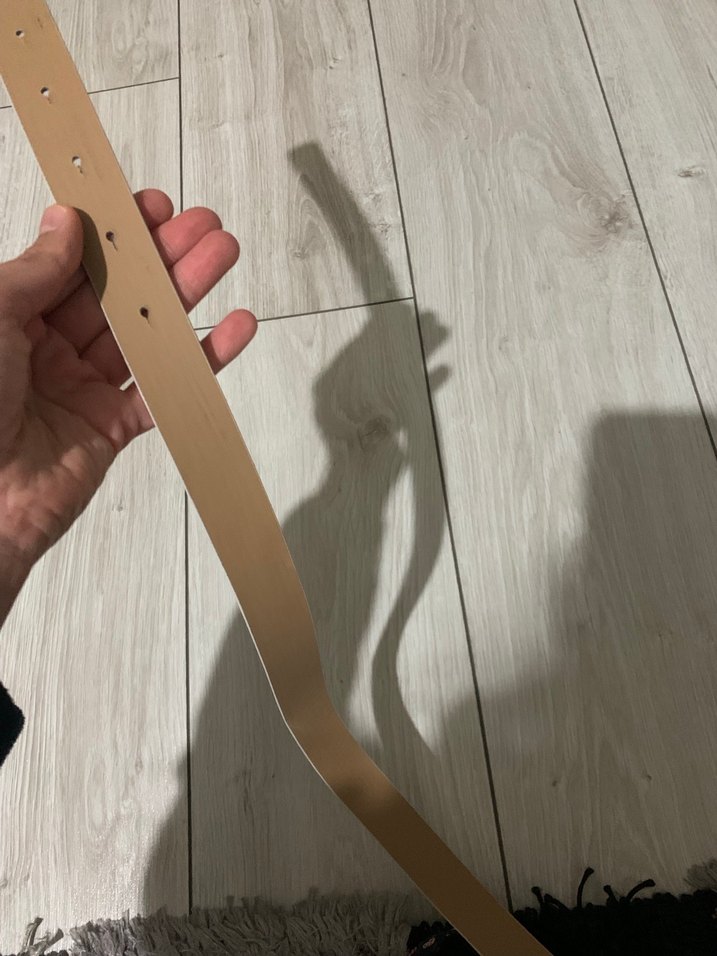 Bej Deri Kadın Kemer - Görsel 4