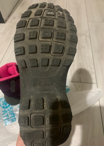 Kız Çocuk Mor Cırtcırtlı Kauçuk Bot - Görsel 9