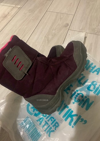 Kız Çocuk Mor Cırtcırtlı Kauçuk Bot - Görsel 6