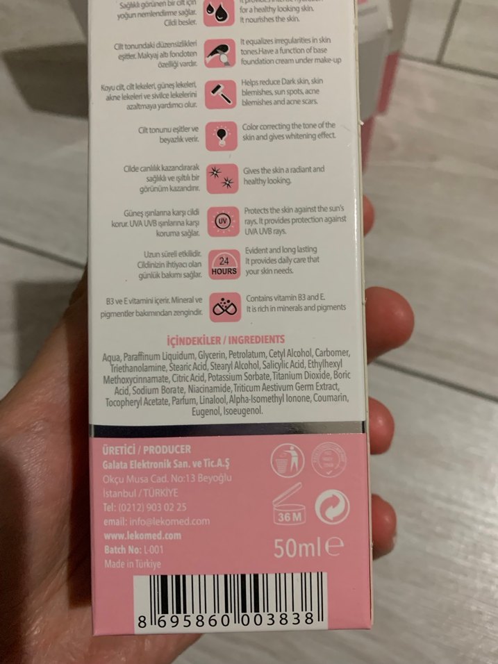 I'LKOMED whitening krem - Görsel 3