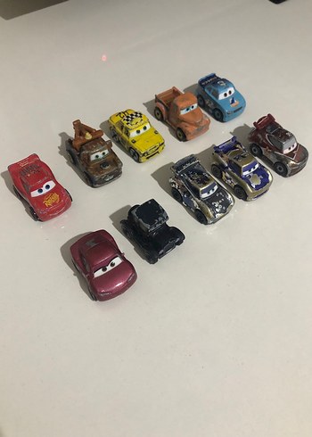 10 adet Disney Pixar Cars araba - Görsel 2