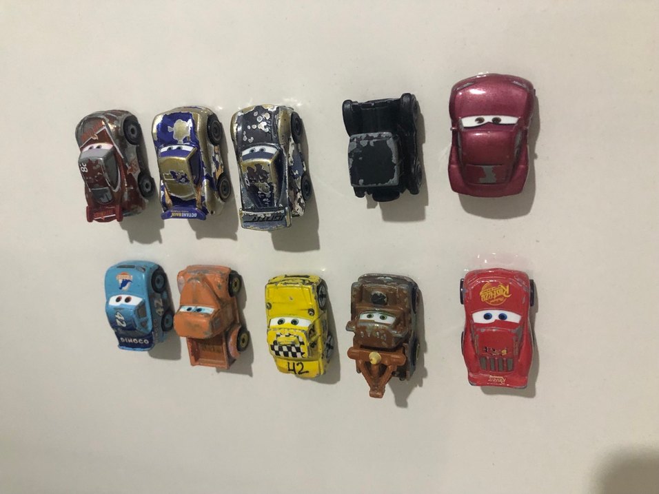 10 adet Disney Pixar Cars araba - Görsel 3