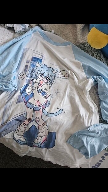 l Beden Y2 Estetik Ayırılabilir Kollu t shirt