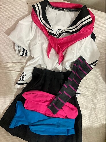 Diğer Danganronpa anime ibuki cosplay set