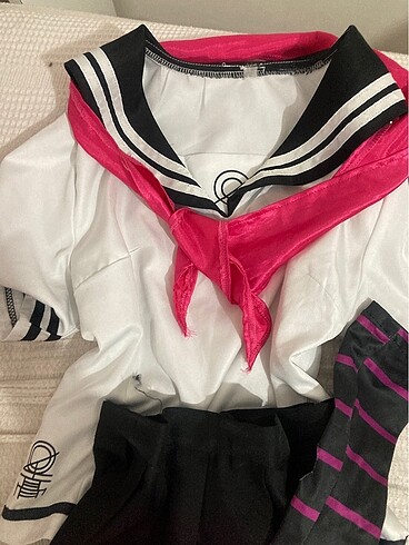 m Beden çeşitli Renk Danganronpa anime ibuki cosplay set