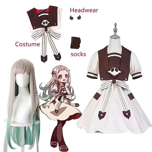 m Beden Yoshiro Nene Elbise Uwowo cosplay