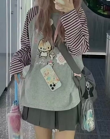 Y2K tatlı harajuku Sweat